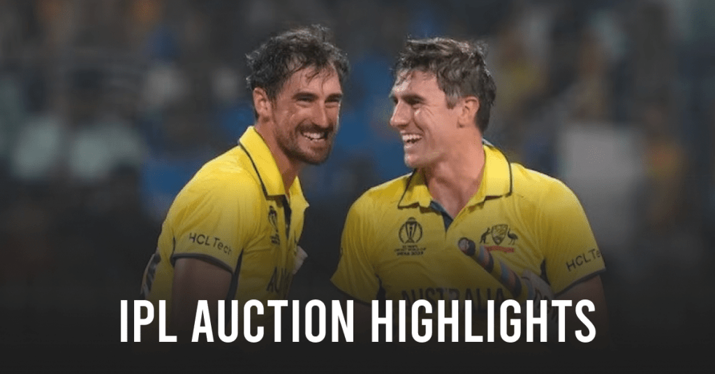 IPL auction highlights