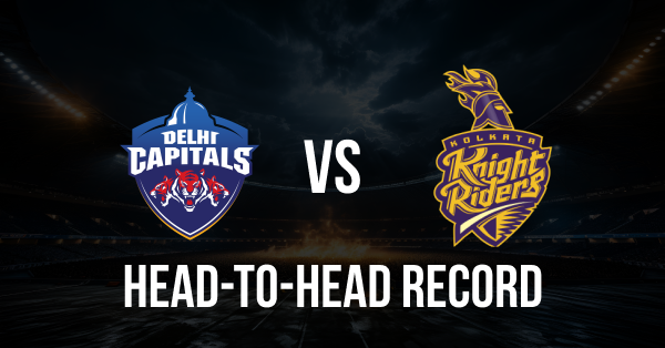 DC vs KKR Head to Head
