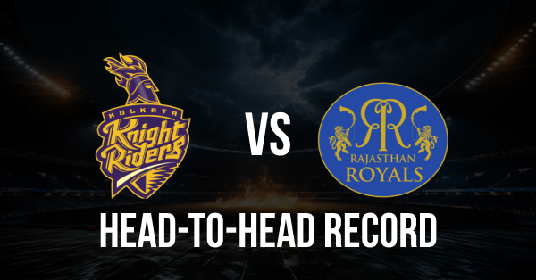kkr vs rr head to head